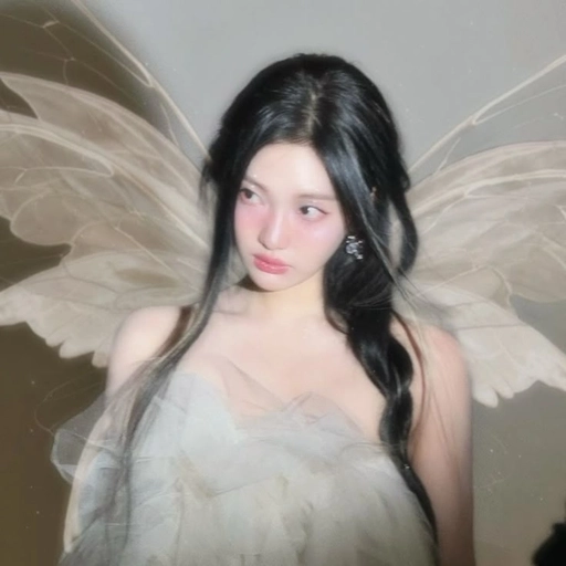 aesthetic angel pfp pastel kawaii