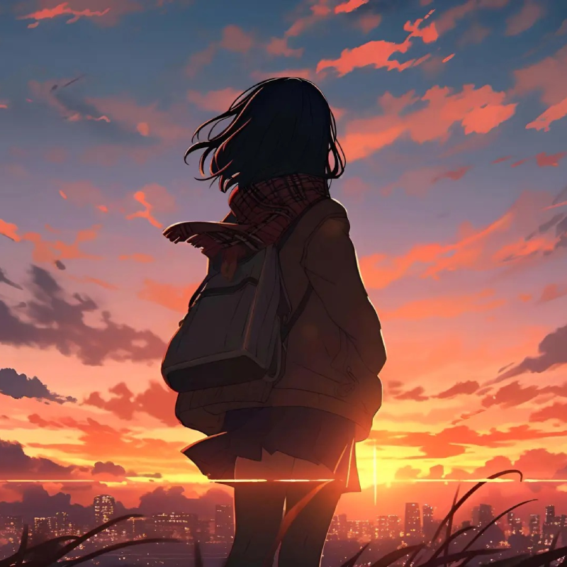 pfp aesthetic anime cute girl picture