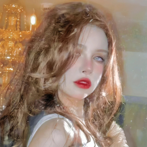 aesthetic girl pfp soft pastel style