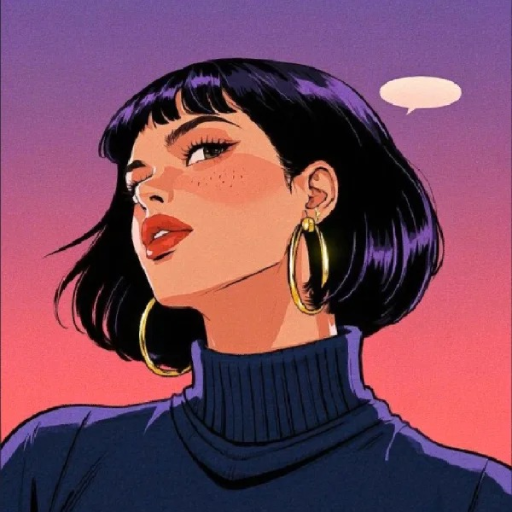 aesthetic pfp girl dreamy portrait