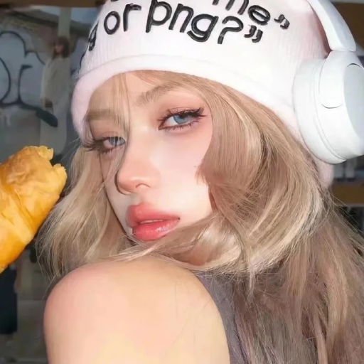 aesthetic korean girl pfp soft light