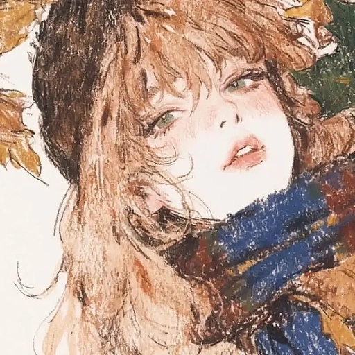 autumn golden hour aesthetic pfp 