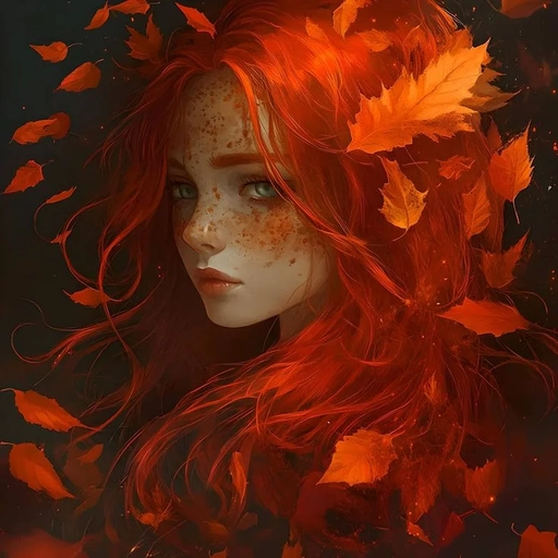 aesthetic pfp autumn scenery 