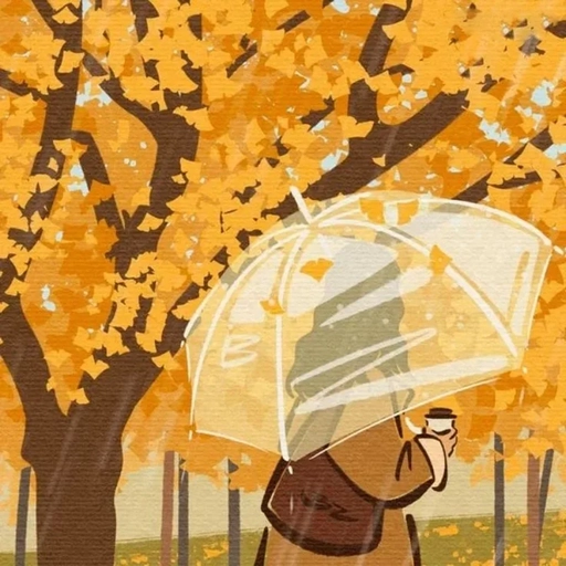 kawaii aesthetic pfp autumn 
