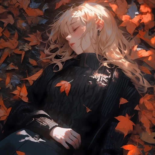 aesthetic pfp autumn vibes 