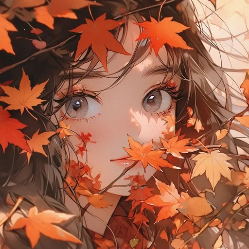 aesthetic pfp autumn style 