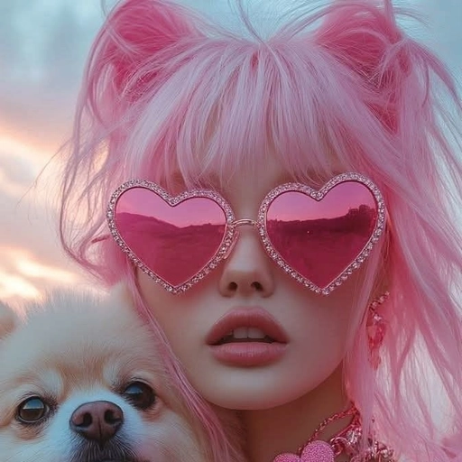 aesthetic preppy pfp pink aesthetic