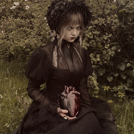 aesthetic vampire pfp aesthetic art