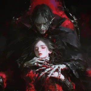 aesthetic vampire pfp anime