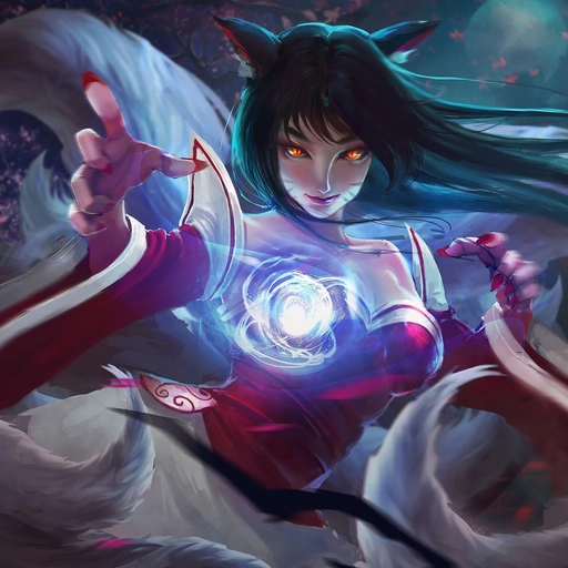 ahri pfp dark