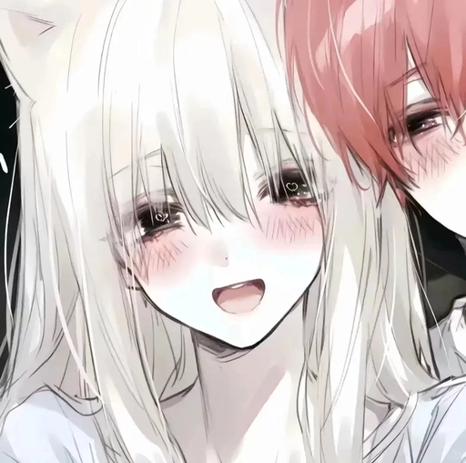 matching icons anime couple style