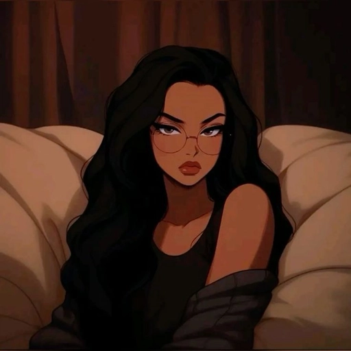 baddie pfp cartoon unique style