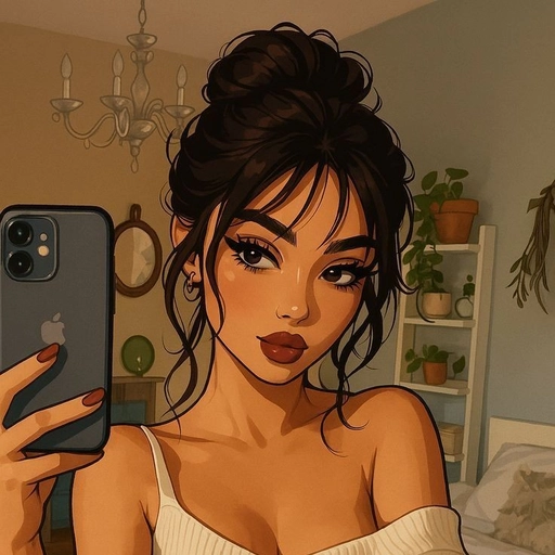 baddie pfp cartoon kawaii