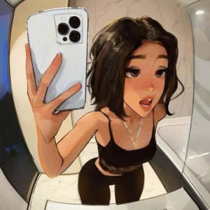 baddie pfp cartoon aesthetic