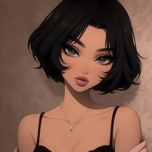 baddie pfp cartoon aesthetic character