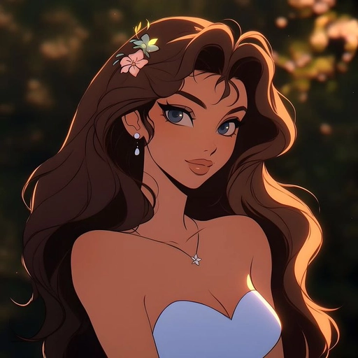 baddie pfp cartoon stylish design