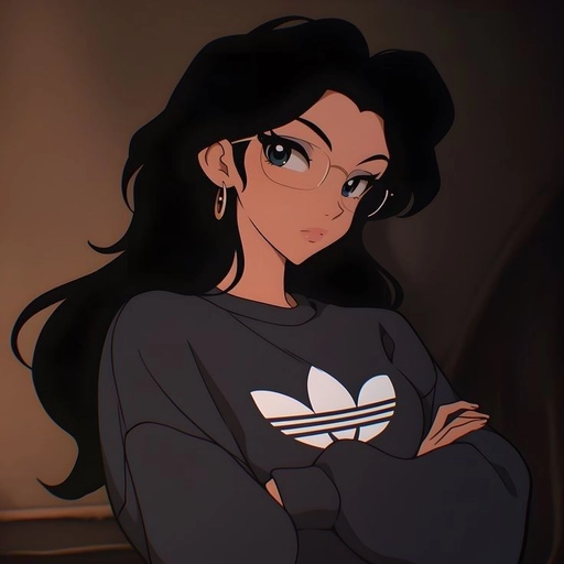 baddie pfp cartoon kawaii style