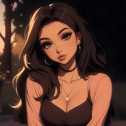 baddie pfp cartoon cute