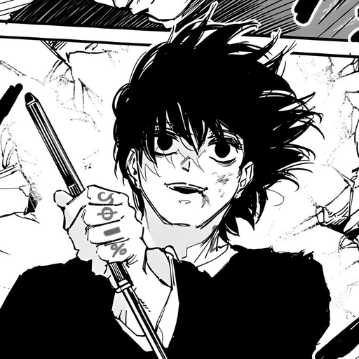 anime pfp black cool 