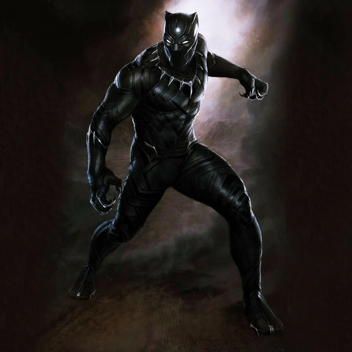 black panther comic pfp art