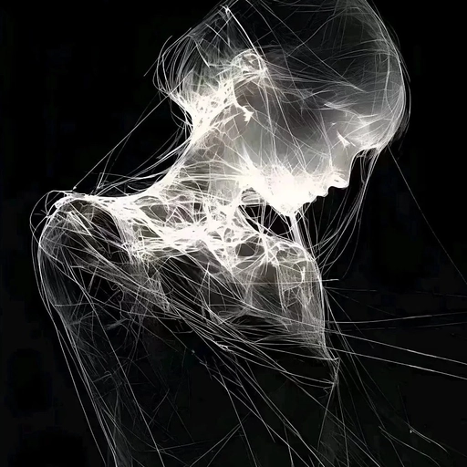 black pfp minimalist icon 