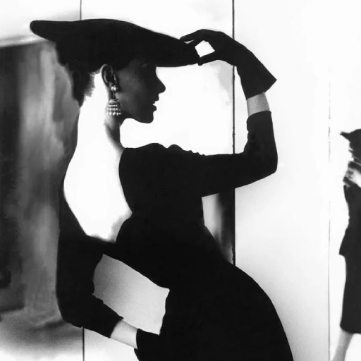 aesthetic black pfp stylish icon