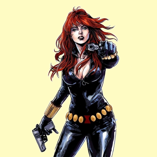 black widow pfp wallpaper