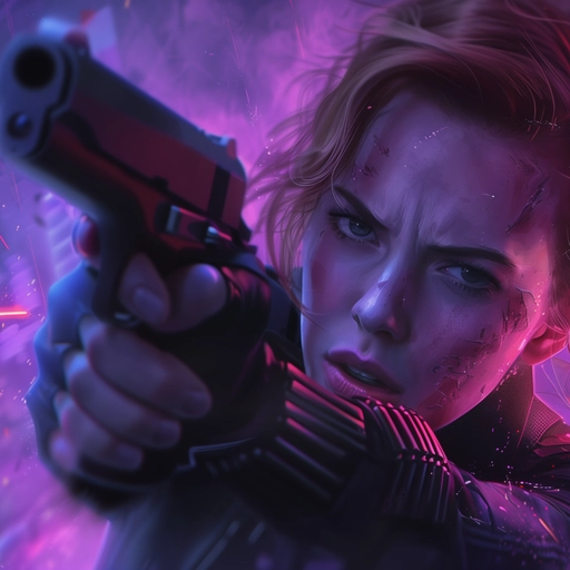 black widow pfp icon