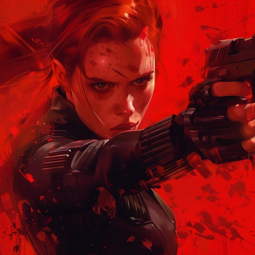 black widow pfp cool