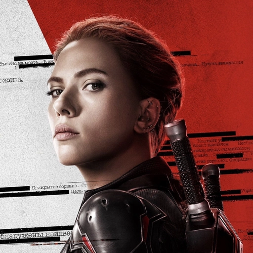black widow pfp simple