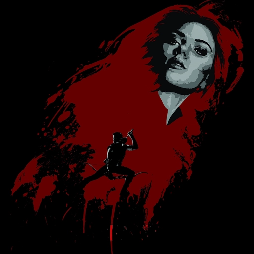 black widow pfp portrait view