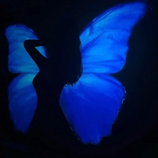 aesthetic dark blue pfp stylish