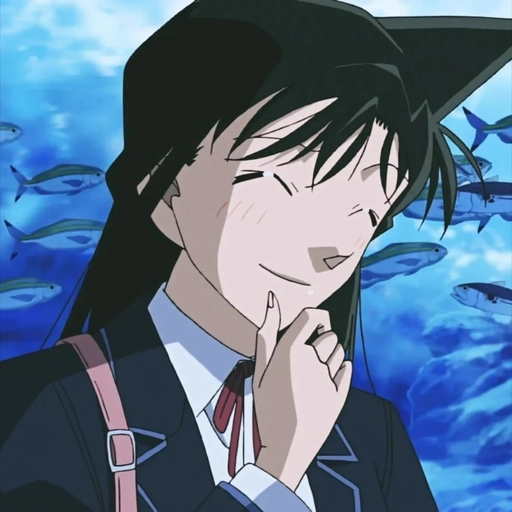 casual blue anime pfp