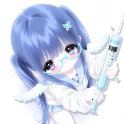 pastel blue anime pfp