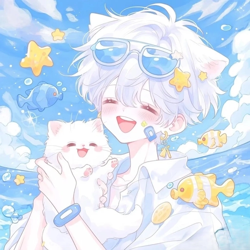 ocean blue anime pfp
