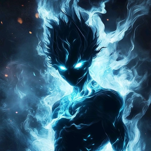 blue night anime pfp