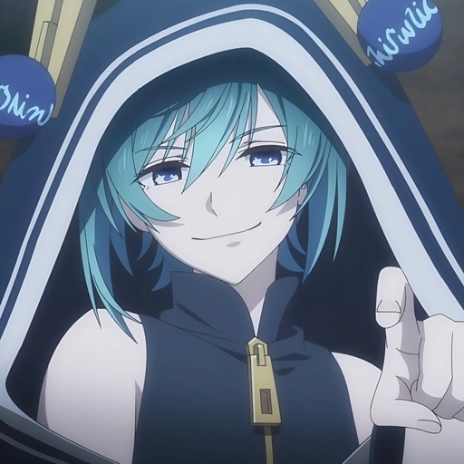 aesthetic blue anime pfp