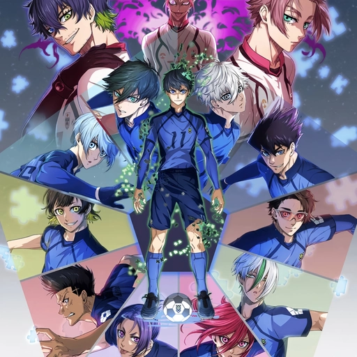 funny blue lock pfp icon