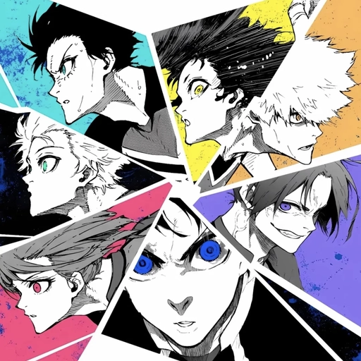 tuff blue lock pfp icon hd