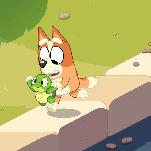 socks bluey pfp sketch