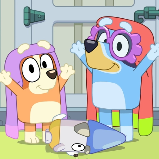 bluey pfp aesthetic vibe