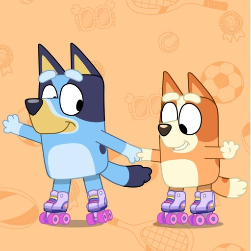 bluey pfp digital art