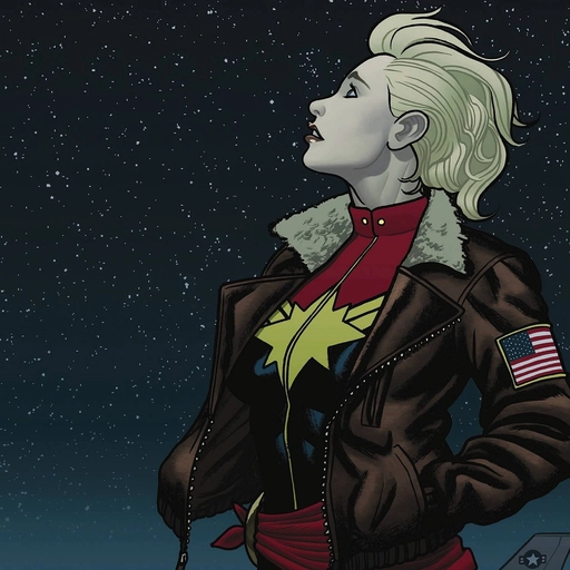 captain marvel comic pfp hd