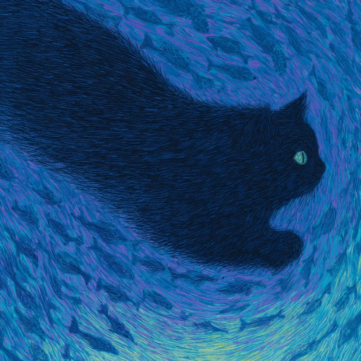 aesthetic green cat pfp