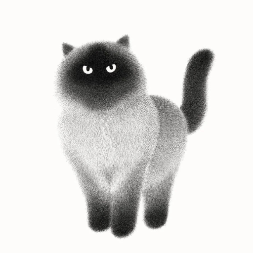 aesthetic gothic cat pfp