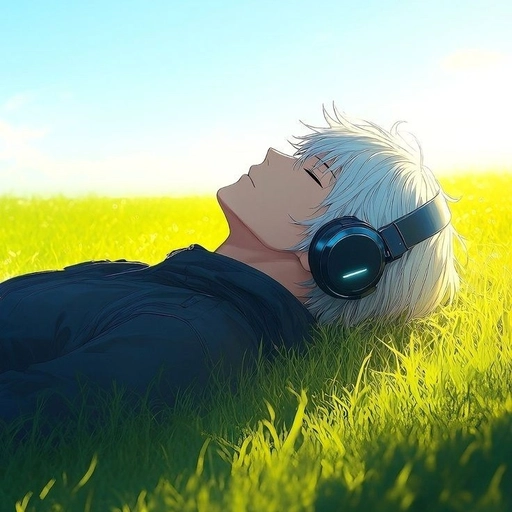 chill anime pfp male