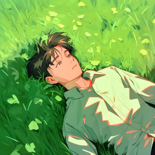 anime chill pfp aesthetic