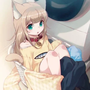 playful anime animal pfp design