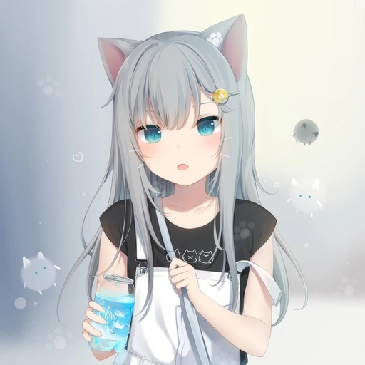 cute anime girl pfp dreamy aesthetic icon 