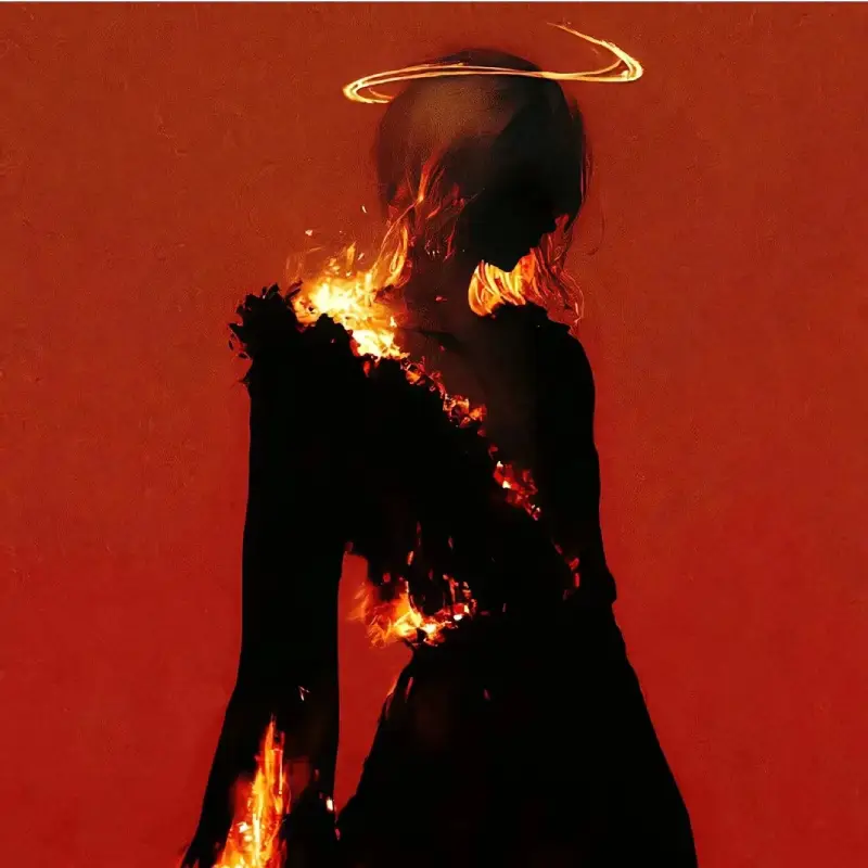 elegant dark tone profile picture 